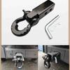 Tow Hitch Receiver 2"15T Break Strength Shackle Hitch Receiver with 3/4 Shackle Towing Accessories for Vehicle Trailer Recovery