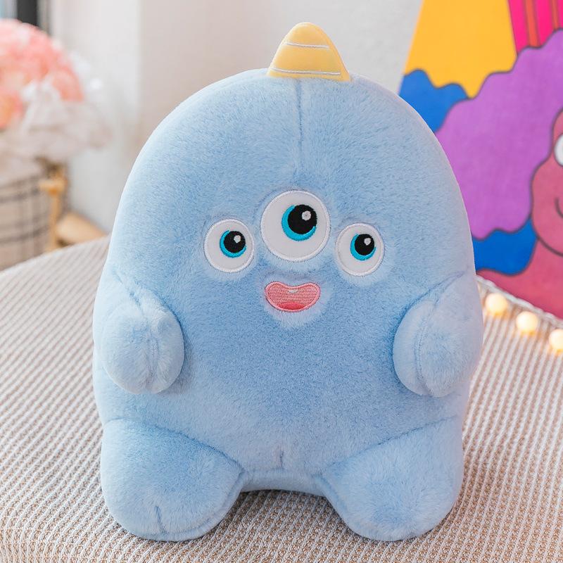 Cute Soft-hearted Little Monster Plush Toy for Children's Birthday Gifts, Stall Doll Doll Doll