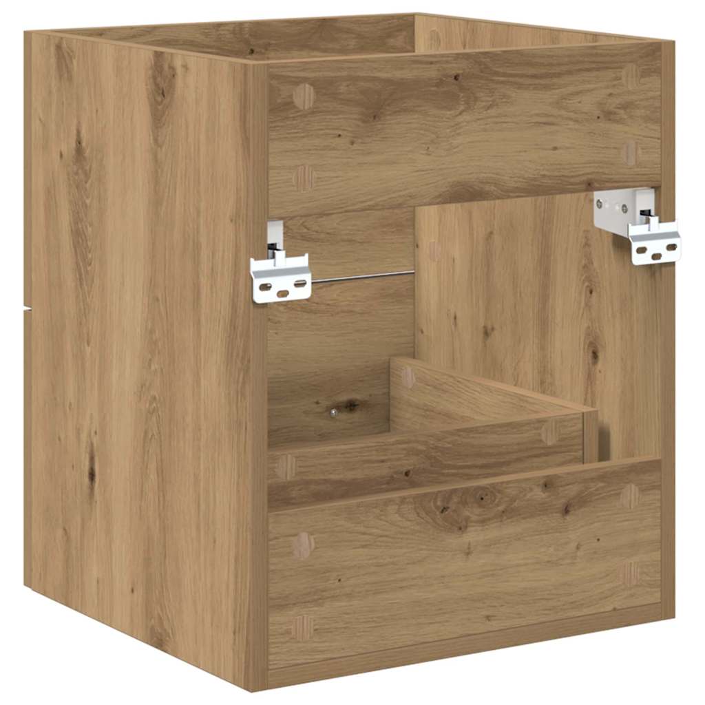 Artisan Oak Bathroom Vanity Cabinet 38.5 X 41 X 48 Cm