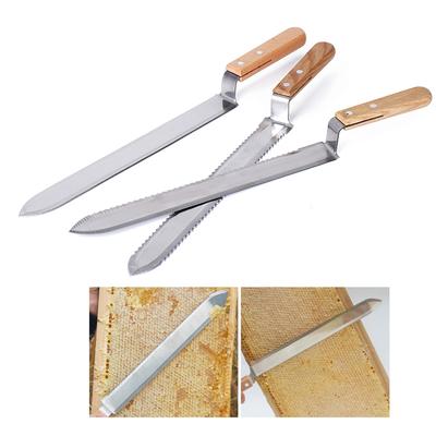 40 cm Klinge Honigmesser Bienenstock Bienenzucht Schaber Entdeckelung Edelstahl Bee Hive Werkzeuge Honigschleuder Ausrüstung