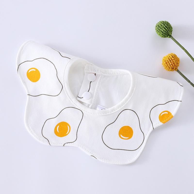 Class A Pure Cotton Waterproof Baby Bibs for Newborns and Toddlers: Boys & Girls Spit-Up Scarf