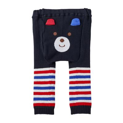 MIKIHOUSE HOT BISCUITS Baby Boys and Size M Leggings, Girls, Black, (80-90cm), 70-9807-492