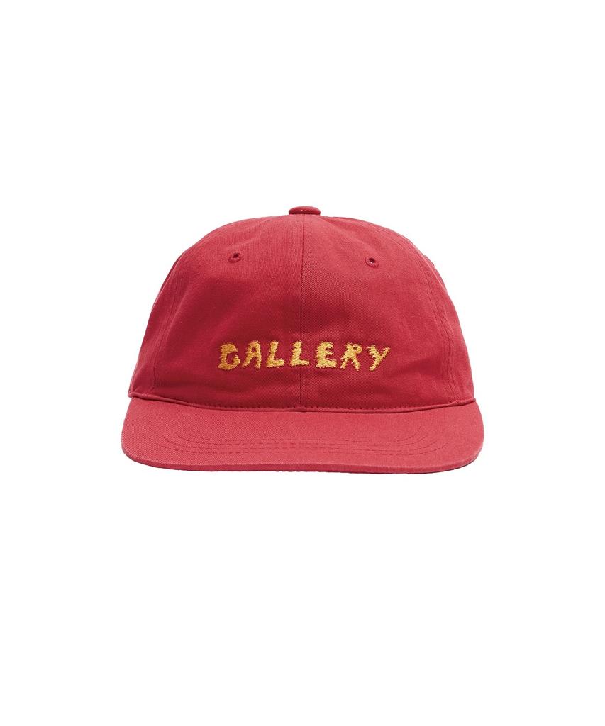 1011 GALLERY Flying Gallery Logo Cap - Red