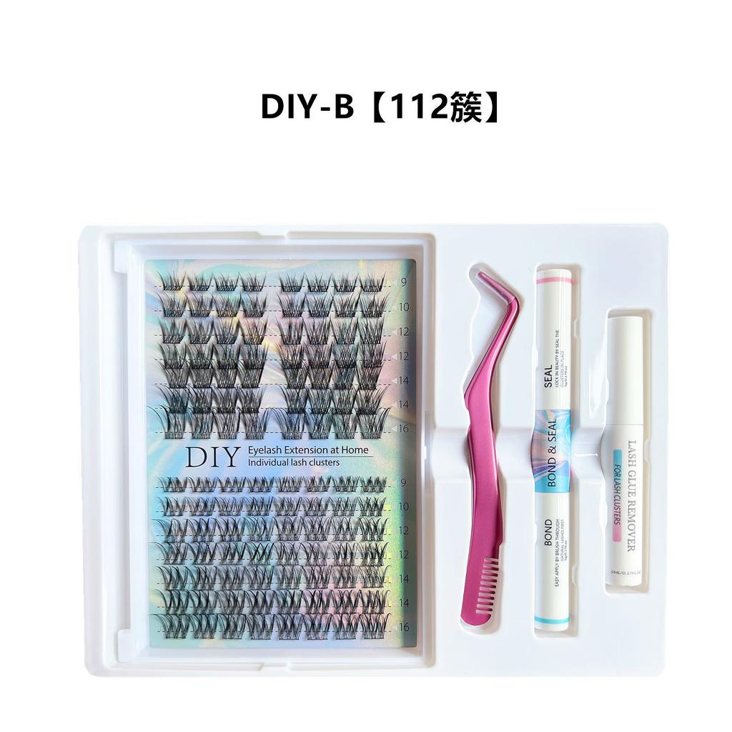 Dense Self-Grafting Single Cluster 30D40D Eyelash Lazy Diy False Eyelash Lashes Cover
