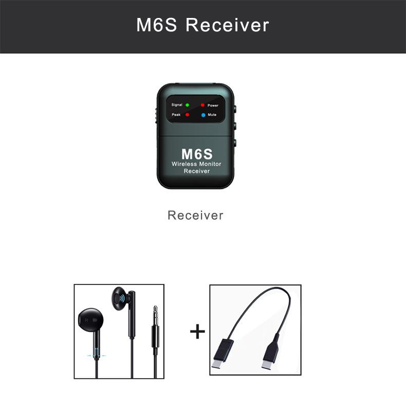 Wireless In-Ear Monitor System with 2.4G Stereo Transmission and Auto-Pairing for Studio Use