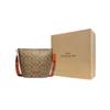 Coach Logan 26 Classic Monogram Zip Closure PVC Travel Bag Shoulder Bag Crossbody Bag Medium Women Bags Khaki CH484-IMVGM