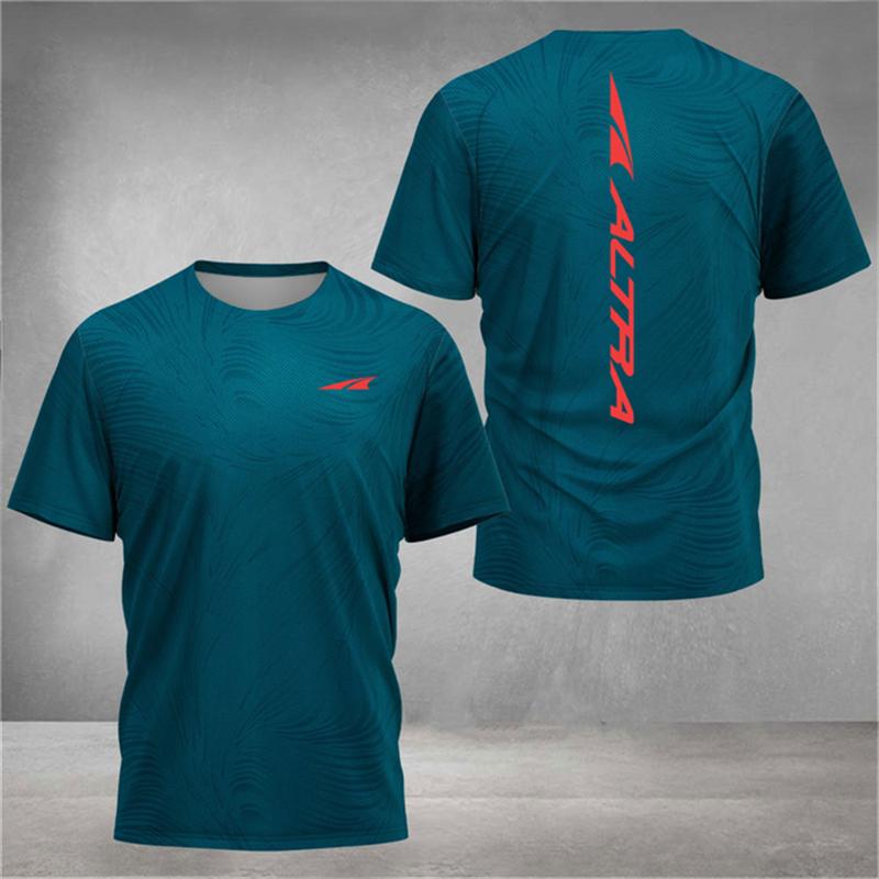 Men s T-shirt Fast Drying Badminton Training Clothes Table Tennis Clothes Printed Running Tees Unisex Breathable Sportswear Tops S