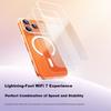 IPhone 17 Pro Case, 17 Pro Protective Cover, Magnetic Case, Airbag Shockproof, Ultra-Thin Heat Dissipation, Transparent Simple Desig