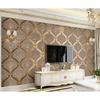 Europäischer Stil Damaskus Tapete Wohnzimmer TV Sofa Schlafzimmer 3D Relief Vlies Nachttisch Wandpapier Luxus Heimdekor 3D Tapeten