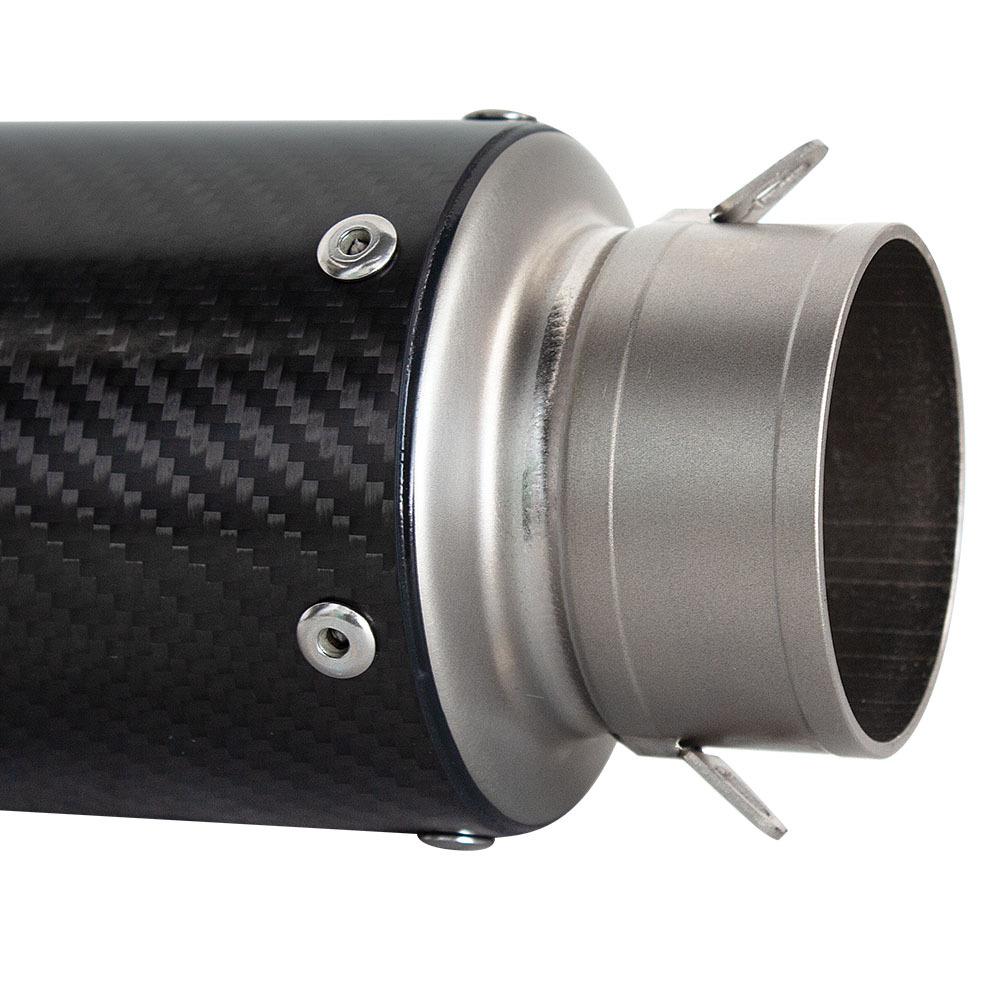 RSV4 Titanium Alloy Exhaust Front for Motorcycle (2009-2014) with SC Akrapovič Carbon Fiber Rear Canister