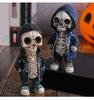 Cool Skeleton Figurines, Stylish Resin Decorative Dolls
