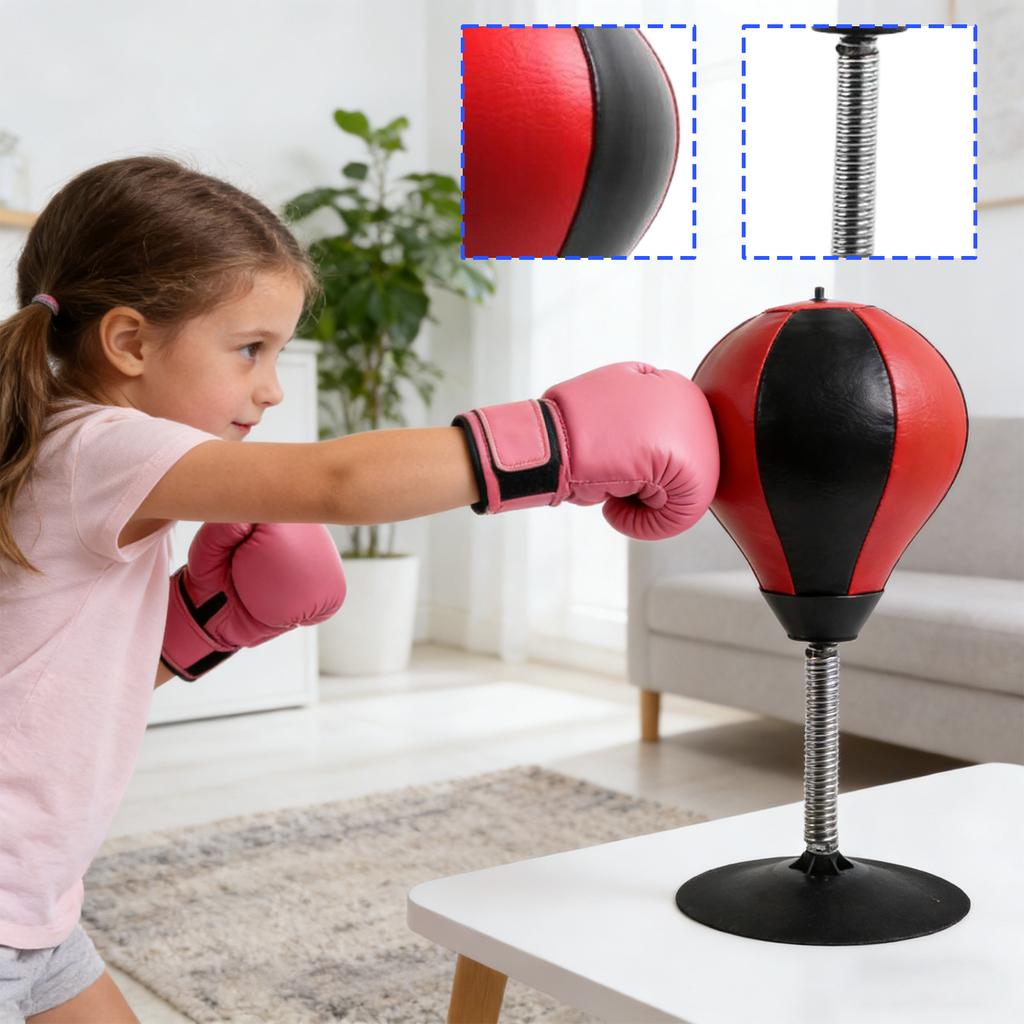 Desktop Boxing Training Ball With Chassis Boxing Sports Toy