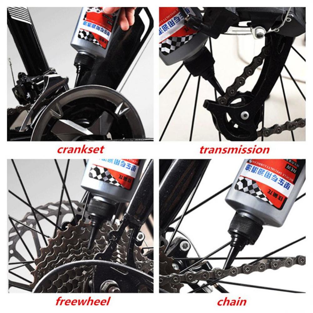 100ml Bicycle Special Oil Lubricant MTB Road Bike Mountain Bike Dry Lube Chain Oil for Fork Flywheel Chain Cycling Accessories