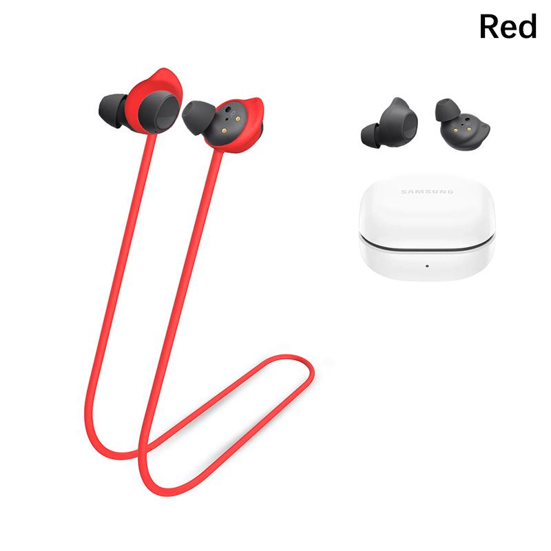 Anti-Lost Strap For Galaxy Buds FE Earbuds Strap Earphones Holder Rope Cable Headset Silicone Neck String Lanyard