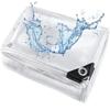ZISIZ Thickened Transparent Waterproof Outdoor Tarp
