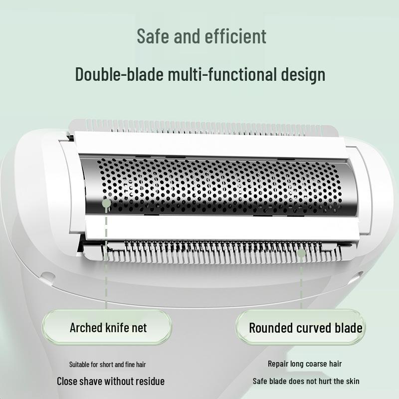 Women's Electric Razor & Depilator: 3-in-1 Digital Shaver for Armpit, Leg, and Private Hair Removal