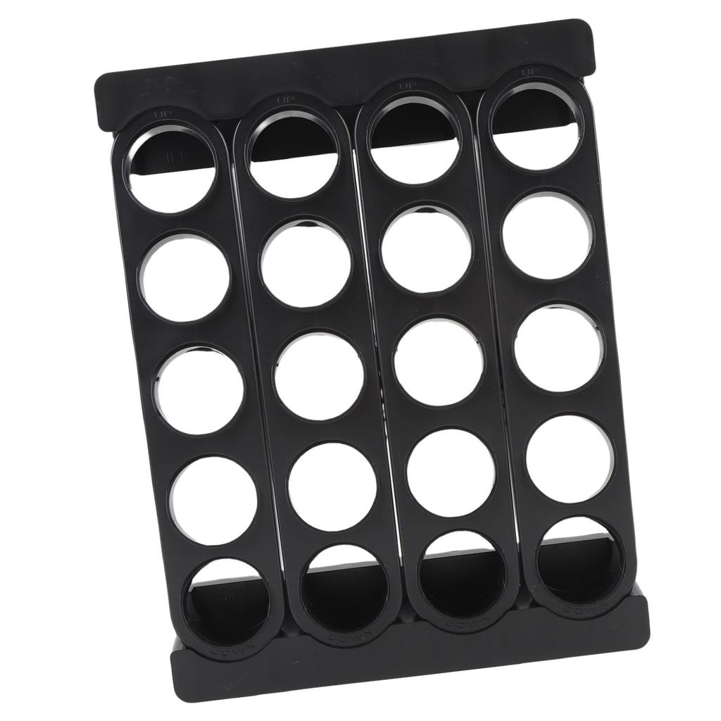 Coffee Capsules Holder Wall Mount Adhesive Storage Rack Coffee Pod Organizer for Kitchen Dormitory