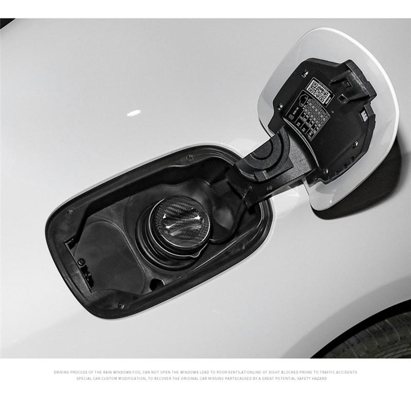 Real Hard Carbon Fiber Fuel Tank Cap Cover Universal For Mercedes Benz C300 C63S E63S E55 AMG GTS CL CLA CLK CLS(B) Accessories