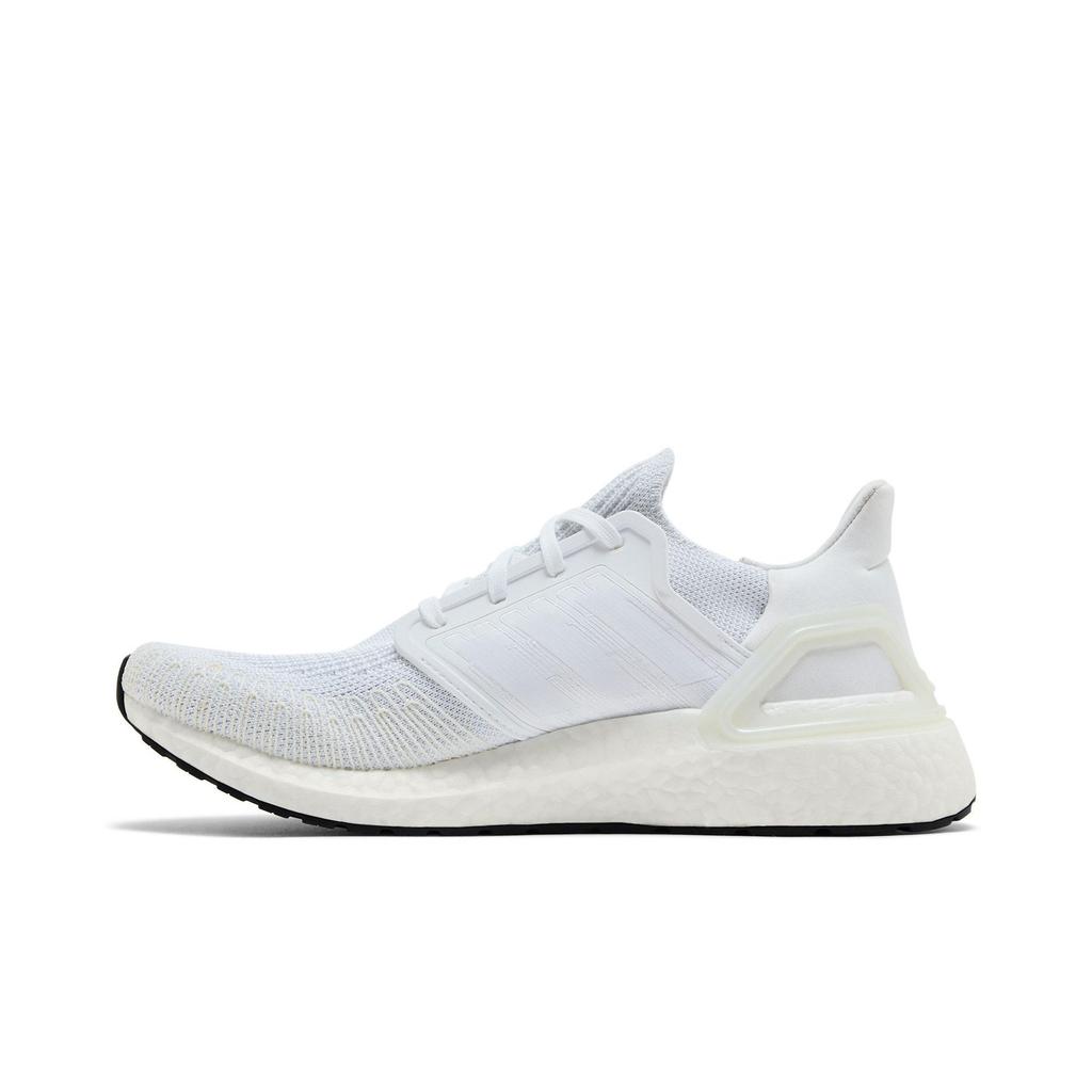 adidas UltraBoost 20 'Footwear White' (Unisex) Footwear White / Footwear White / Core Black Running Shoes G55817