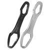 2Pcs Universal Adjustable Double Ended Wrench Spanner Tool Set for Auto Repair and Household Use from 8 To 24mm Nut