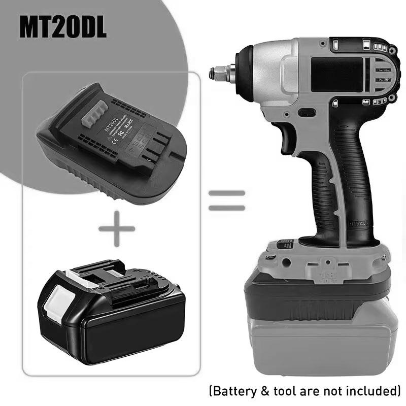 Battery Converter Adapter For Milwaukee/Dewalt/Makita/Bosch 18V 20V Li-ion Battery Power Tool Adapter Conversion Tool