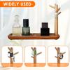 Wood Key Tray Tree Branch Storage Tray Living Room Desktop Key Hanger Jewelry Rings Display Frame Space Saving Entryway Tray New