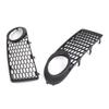 Car Exterior Left Right Front Bumper Grilles Foglight Lower Grilles Lamp Frame Cover for 1C0807683A 1C0807684A 2006-2010