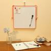 Doppelseitige Whiteboards Message Board Magnetisches Whiteboard mit Markern Hängendes Schreibbrett zum Zeichnen & Schreiben