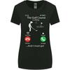 Golf ruft Golfer Golfen Lustiges Damen T-Shirt mit breiterem Schnitt