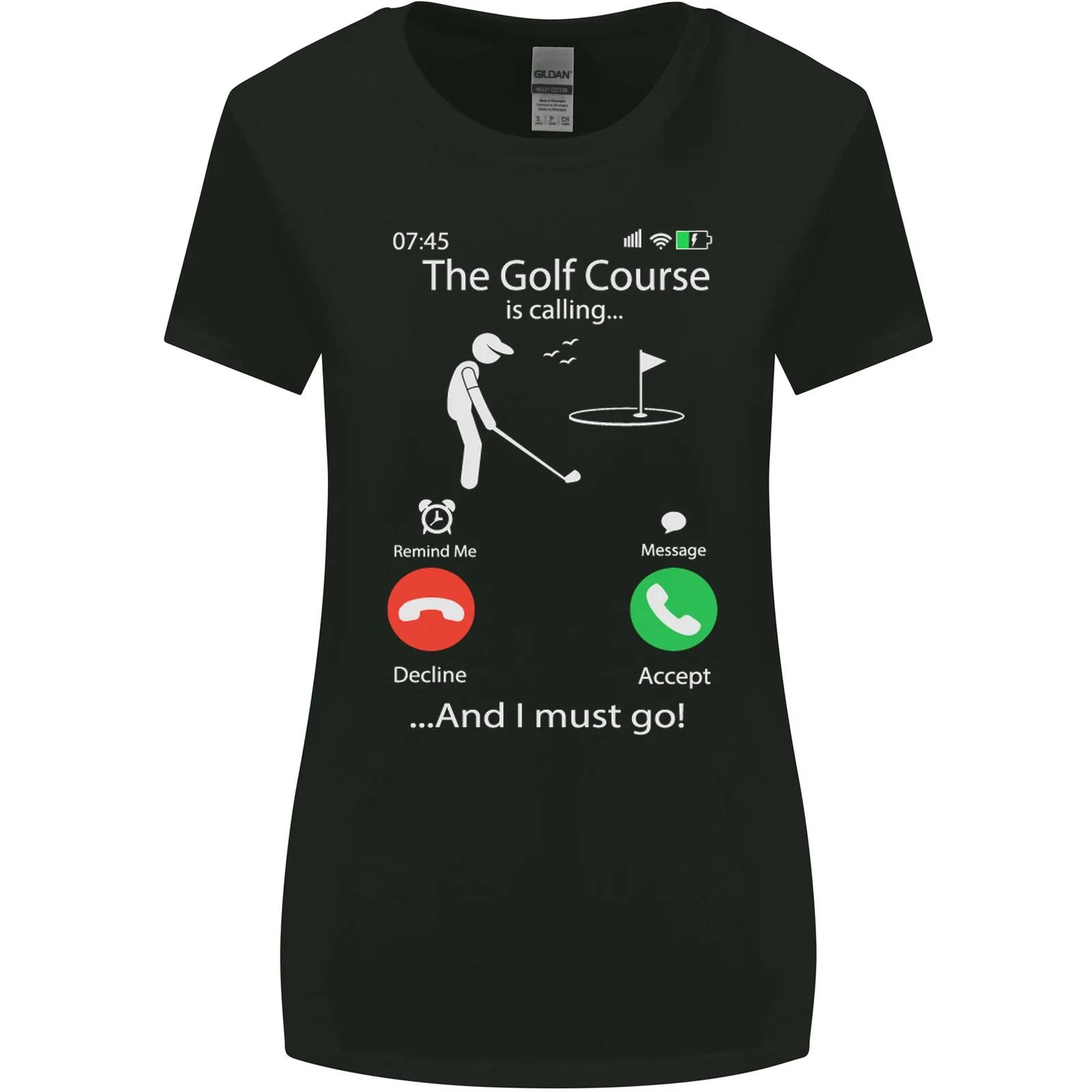 Golf Is Calling Golfer Golfing Funny Womens Wider Cut T-Shirt 3XL