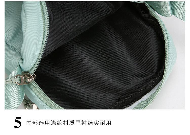 KPop Demon Hunters Letter A-Z Crossbody Bag Women Oxford Cloth Chest Packs Rumi Mira Zoey Girl Phone Shoulder Cartoon Kid Friendly Entertaining Fun