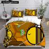 3D Geometry Dash Bedding Set Comforter Quilt Bed Cover Duvet Cover Pillow Case 3 Pieces Set Bedroom Decoration Home Textiles 032