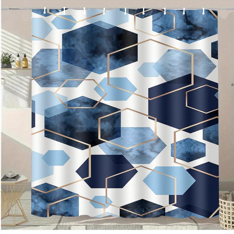 Sunset in Hawaii Washable Dirt-Resistant Shower Curtain Shower Head waterproof Polyester Bath Curtain For Home Decor Accessories