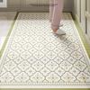 Non-Slip, Oil-Proof PVC Kitchen Floor Mat - Stain-Resistant, Easy-Clean, Full-Coverage Leather