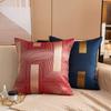 YunJeude Cushion Set of Nordic Cute Geometric Zipper Ideal for Home Room All Seasons Covers, 45x45cm, 2, Style, Pattern, Jacquard, Luxurious, Soft,