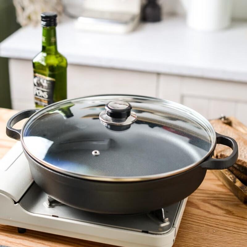 35cm Carbon Steel Multi-purpose Frying Pan