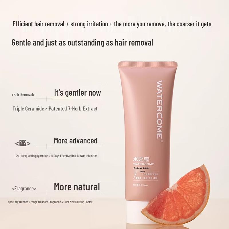 

Секрет воды Нежный крем для удаления волос