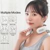 4-Head Cervical Spine Massager Strength Adjustment USB Rechargeable Intelligent Pulse Heating Neck