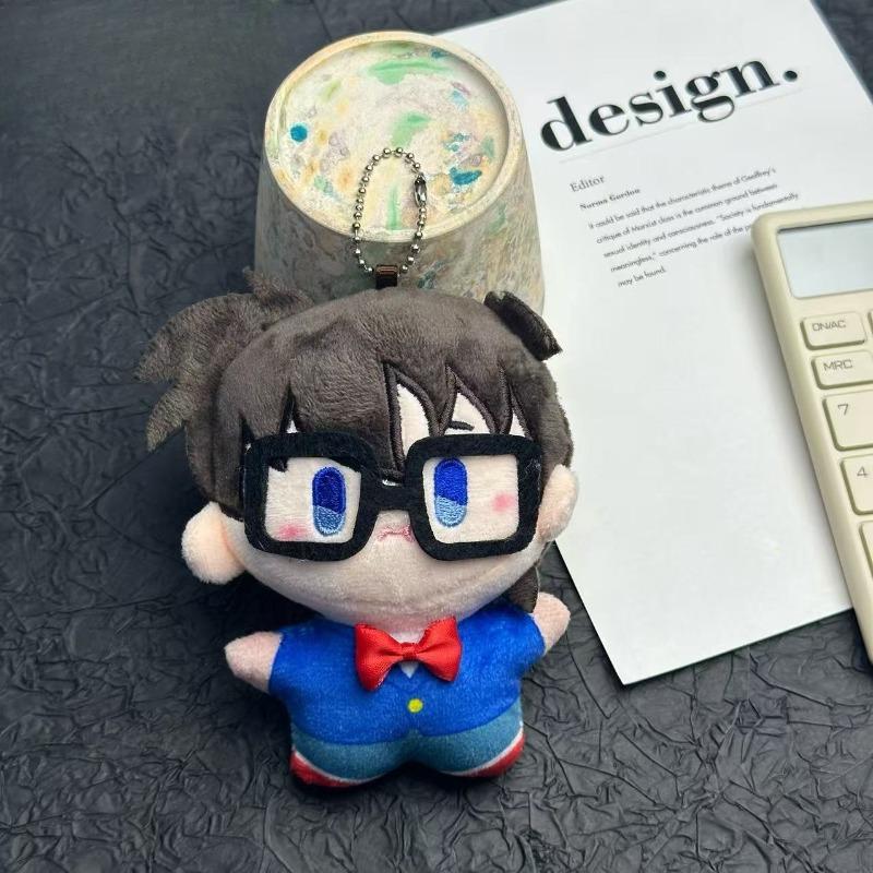 Detective Conan Anime Conan Edogawa Plush Toy Backpack Pendant Decoration Dolls Children's Birthday Gift