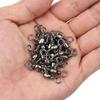 115 Pieces 3-way Fishing Swivels Set T-shape Triple Swivel Connector Fishing Tackle Accessories For Freshwater Seawater