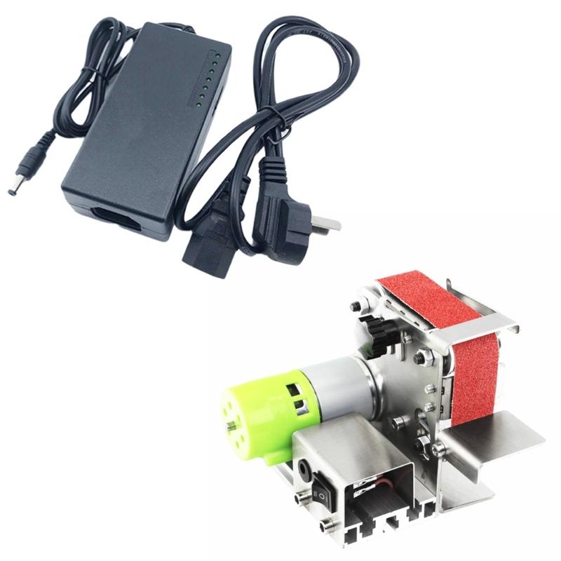 

Belt Sander Power Belt Sander Small Benches Belt Sander Machine Adjustable Speed Electric Belt Sander for Metal Working