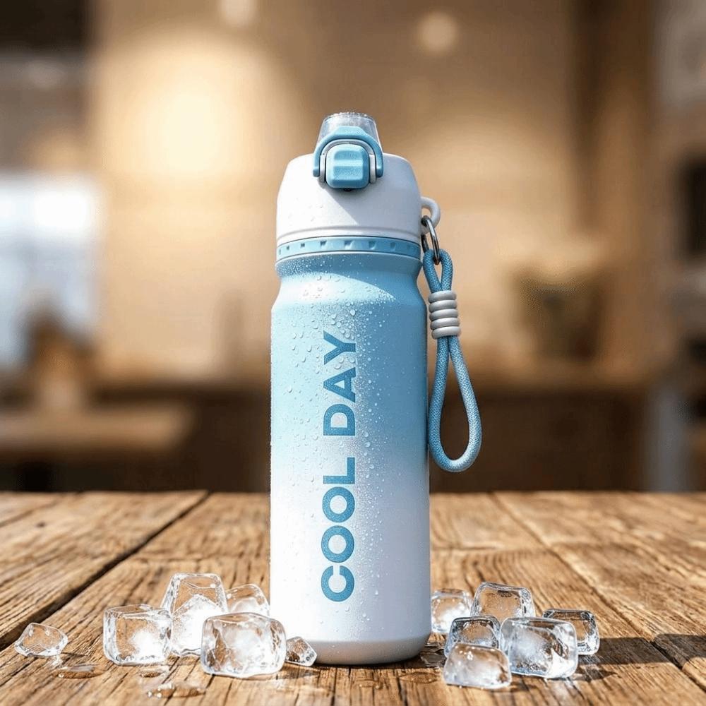 Leakproof Spray Insulated Cup 700M Vacuum Flask Reusable Insulated Water Bottle Gift