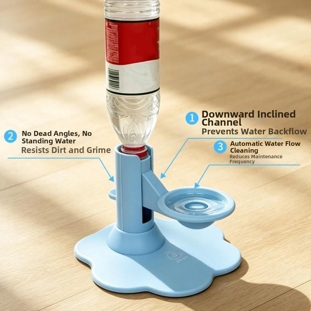 Adjustable Height Pet Drinking Fountain Leak Proof Pet Water Bowl  Daily Drinking