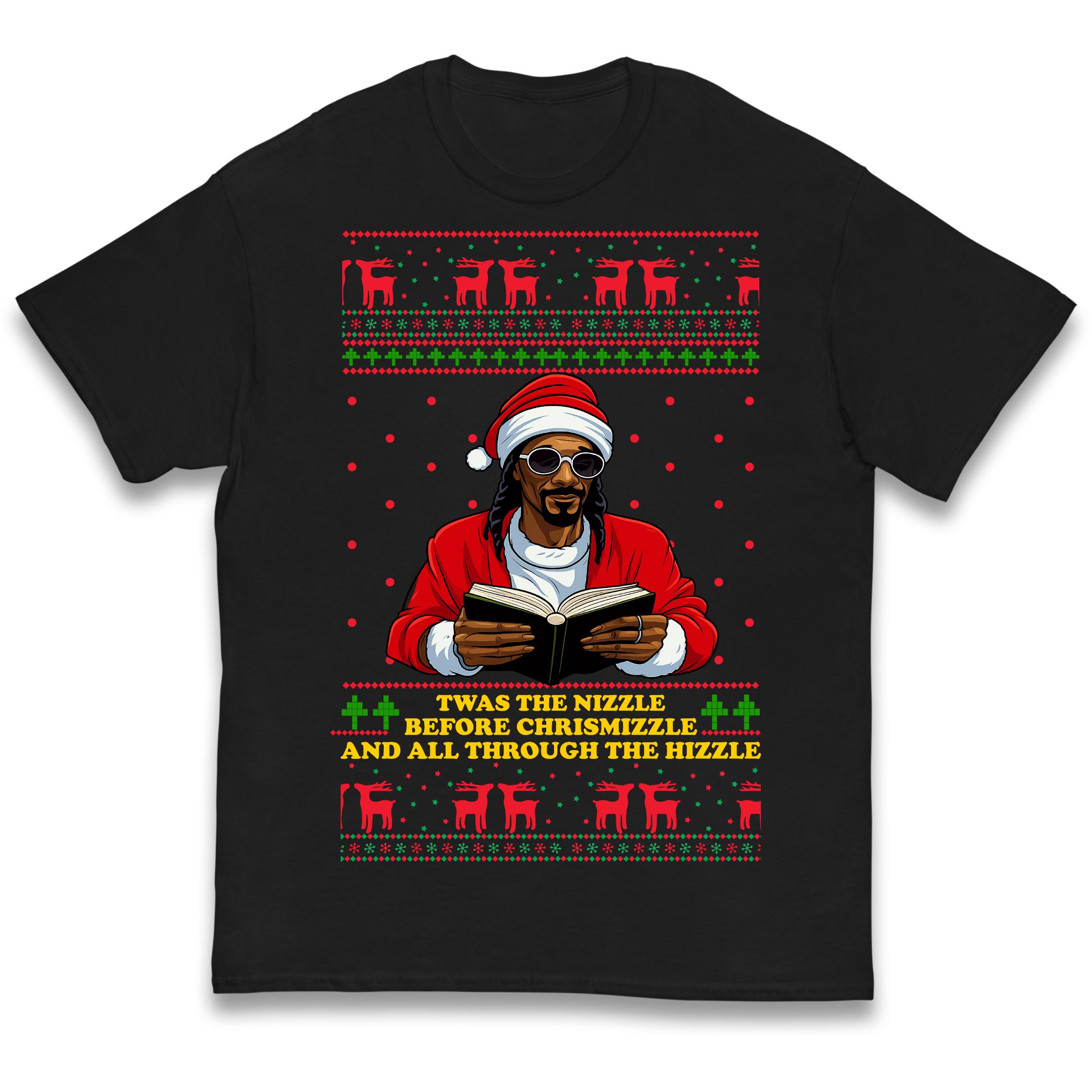 

Snoop Dogg Twas The Nizzle Christmas Kids T Shirt 150