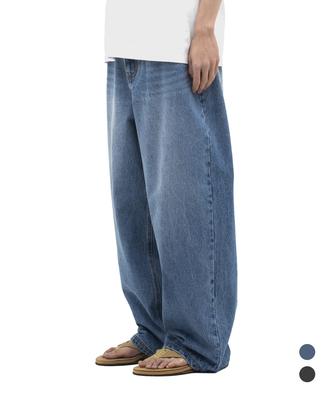 Depeugameoncheu Wide Denim Pants [2 Colors]