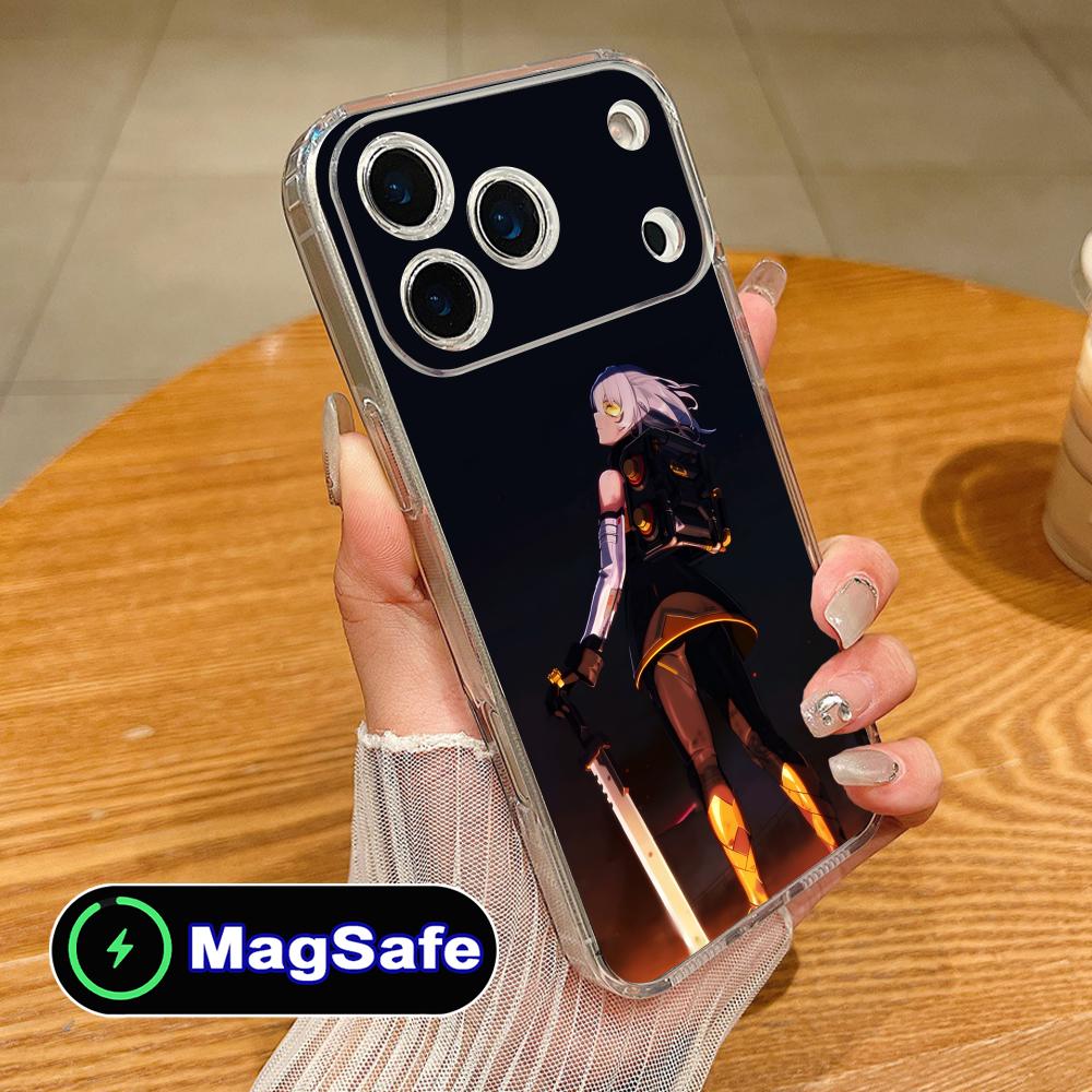 

Zenless Zone Zero Soldier Eleven Phone Case for iPhone 17 16 15 14 13 12 11 Air Pro Max Plus Mini Magsafe Clear Colorful Cover iPhone 11 Pro Max