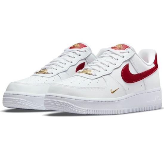 Nike Air Force 1 Essential Low White Gym Red - CZ0270-104