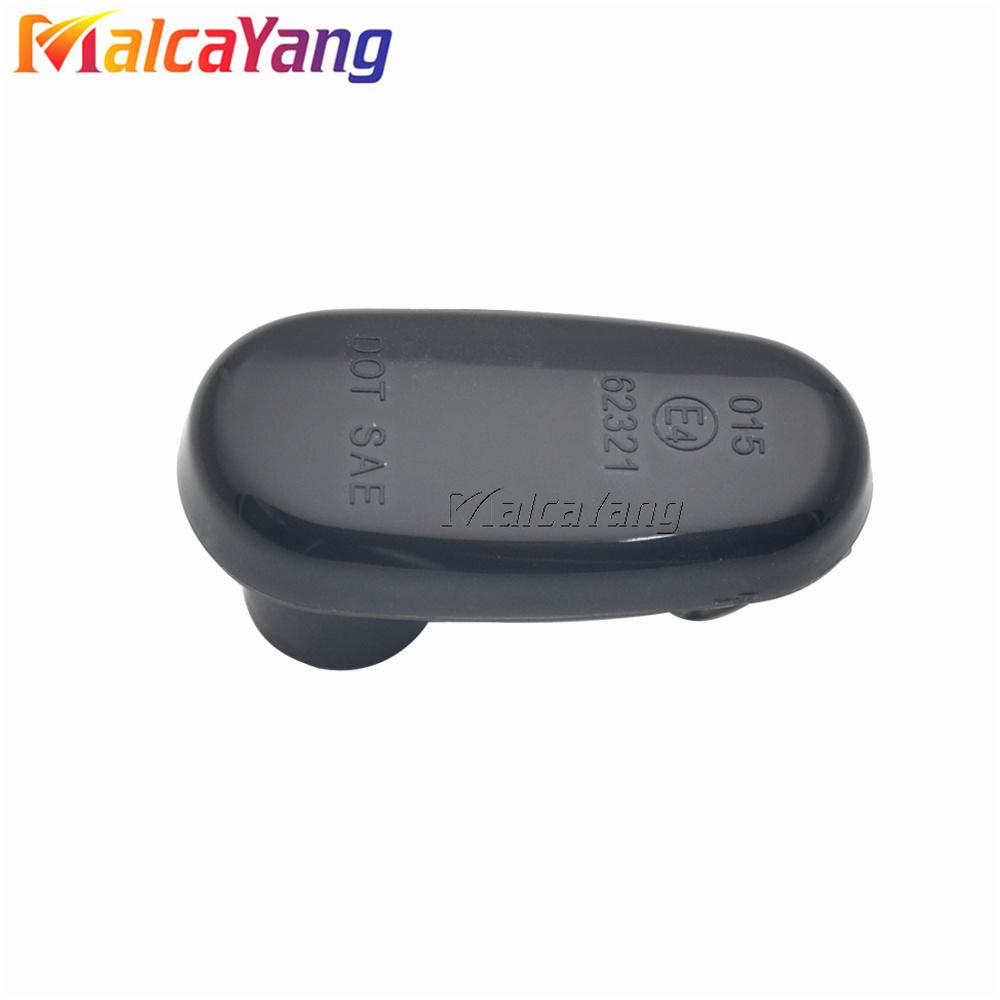 For Alfa Romeo Mito 955 147 GT 937 Fiat Bravo 2 Dynamic LED Side Marker Lights Arrow Turn Signal Flashing Blinker Lamp 2PcsTurn Signal 2