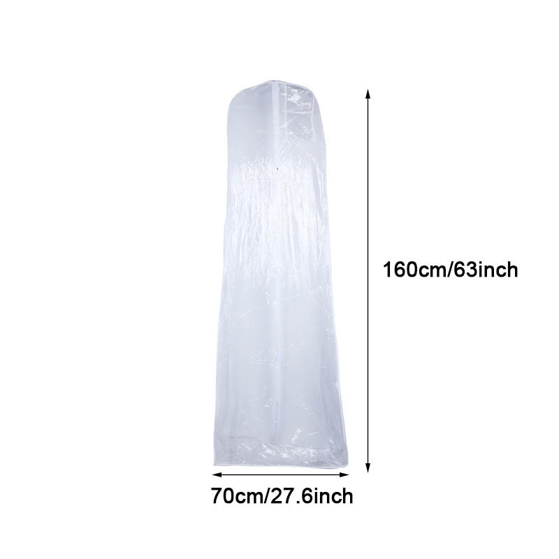 Wedding Transparent Cover Memory Storage Bag Dustproof Waterproof Moisture-Proof Bridal Garment
