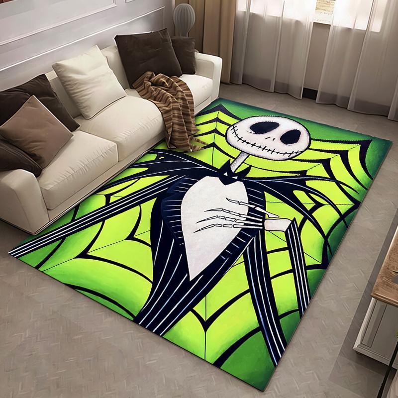Classic Movie Nightmare Before Christmas Jack Large Carpet LivingRoom Home Decor Sofa Table Rug Anti Slip Chair Lounge Floor Mat